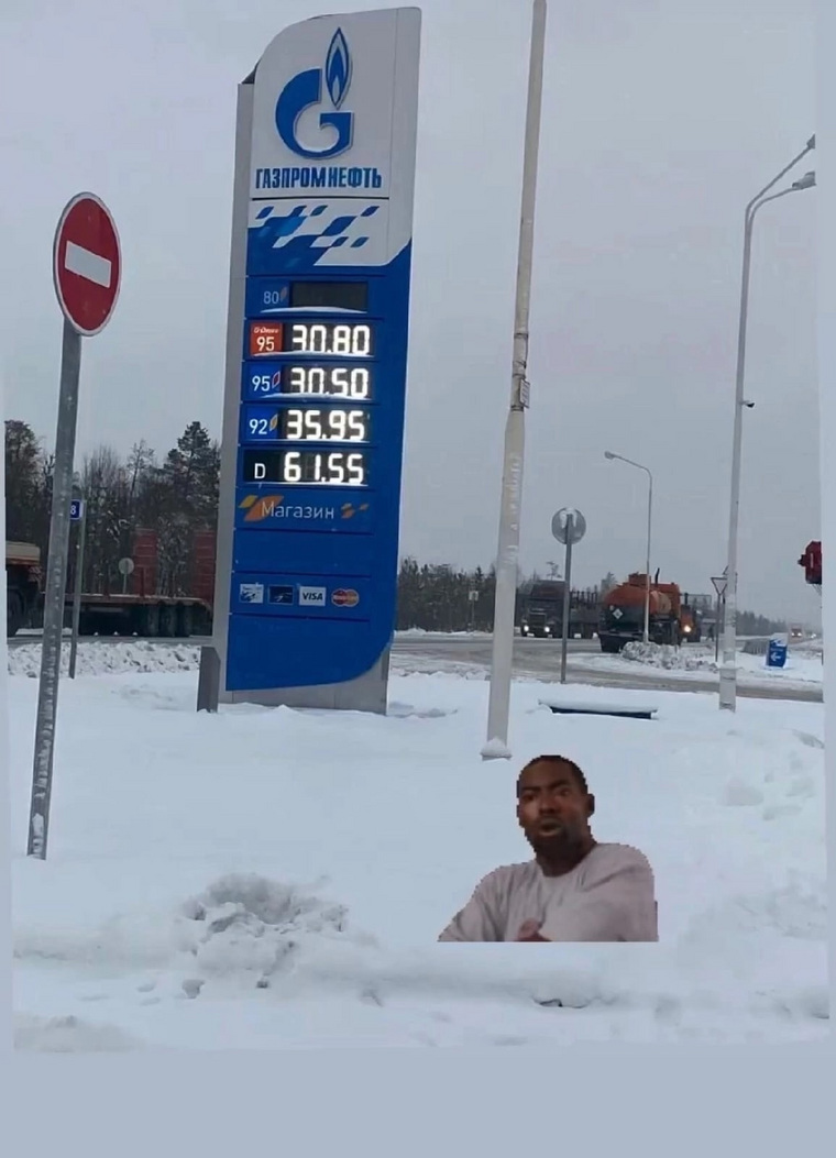 Цена на бензин в городе Губкинский