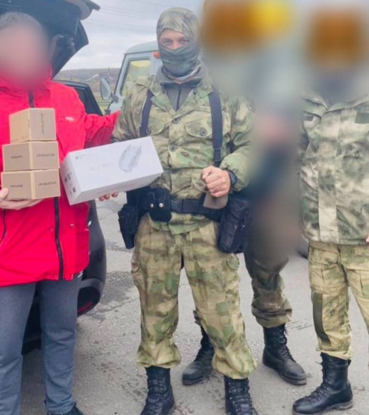 Курганцы собрали деньги на квадрокоптер для бойцов из Донбасса
