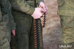 Полигон Тввику. Тюмень , армия, военные, солдаты, пули, военнослужащие, пулеметная лента, солдат, служба в армии, мобилизованные