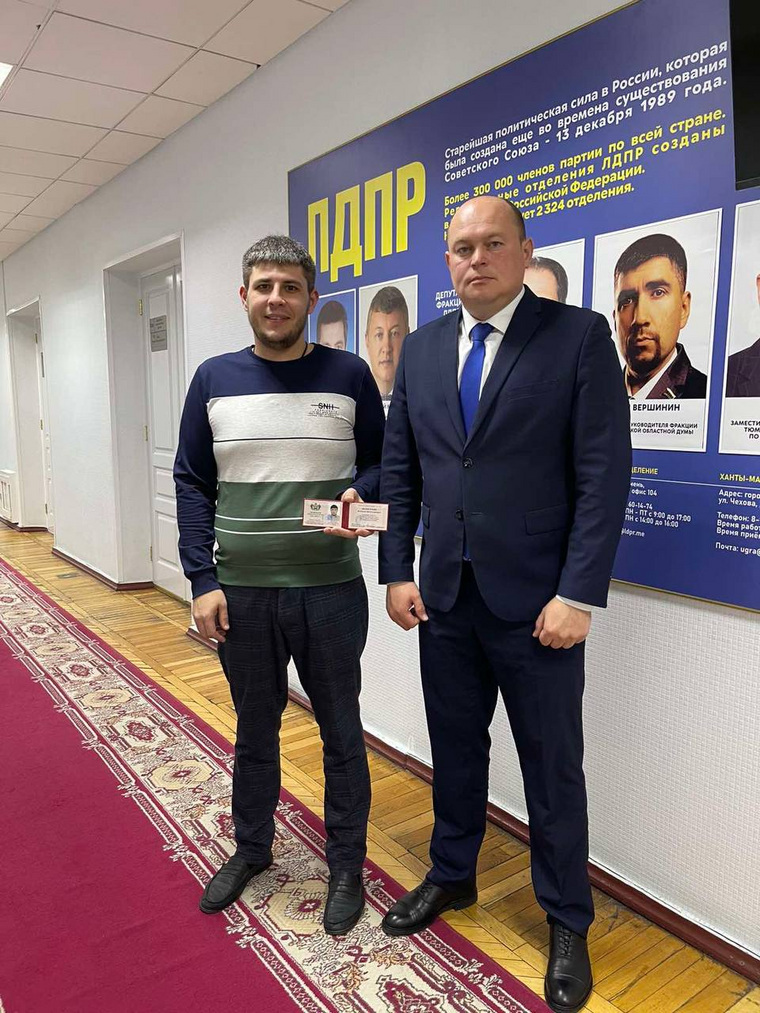 Алексей Волосухин стал помощником депутата Тюменской областной Думы