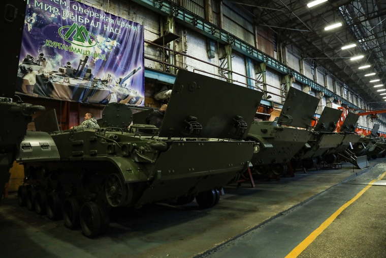В ВС РФ отгрузят БМП-3 и БМД-4М с допкомплектами защиты