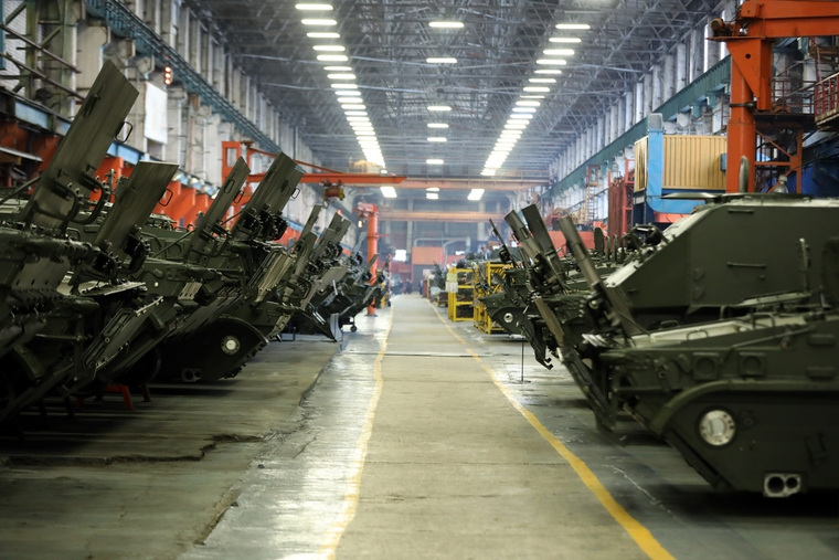 «Курганмашзавод» готовится к отгрузке боевых машин пехоты для ВДВ