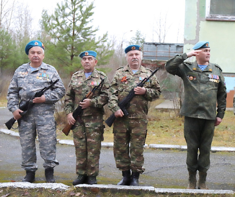 Участники боевых действий и локальных конфликтов почтили память погибшего солдата