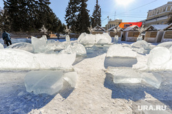 Ледовый городок. Челябинск, ледовый городок