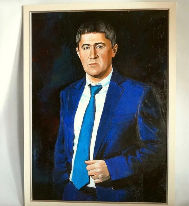 Портрет пермского губернатора Дмитрия Махонина продается за 15 тысяч рублей