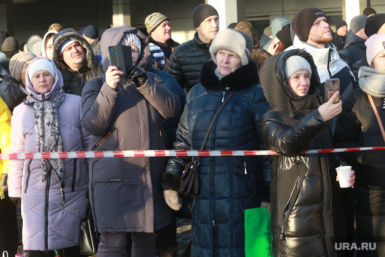 Отправка мобилизованных. Тюмень 