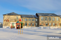 Детский дом в селе Житниковское.  Курган, зима, детский дом, село житниковское
