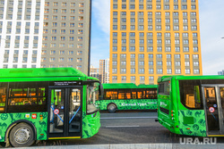 Alexey Teksler was presented with new buses.  Chelyabinsk, housing, real estate, bus, transport, city bus