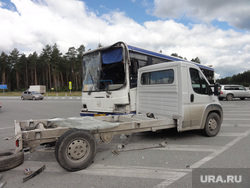 Авария междугородний автобус Асбест Екатеринбург, авария междугородний автобус