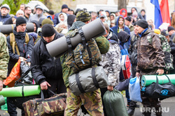 Отправка мобилизованных из Калининского военкомата. Челябинск, призывники, мобилизация, мобилизованные