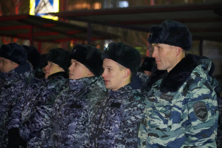 Курганские полицейские оправляются на Северный Кавказ в командировку