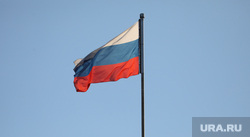  Здания. Москва, россия, рф, флаг россии