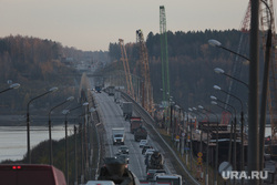 Строительство второй очереди Чусовского моста. Пермь, мост, строительство моста