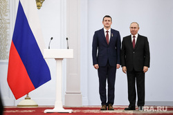 Вручение "Героя России" в Кремле. Москва, путин владимир, кудь-сверчков сергей