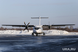 Споттинг. Курган, снег, аэропорт, зима, utair, ожидание, споттинг, летное поле, атр72