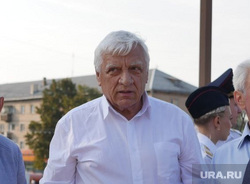 Экс-глава правительства Челябинской области Владимир Уткин на Дне города Копейска 2022, Владимир Уткин, Михаил Конарев, Александр Наумов