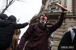 Несанкционированная акция сторонников оппозиционера Алексея Навального. Москва, митинг, протест