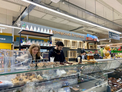 Точка открылась в крупном гипермаркете
