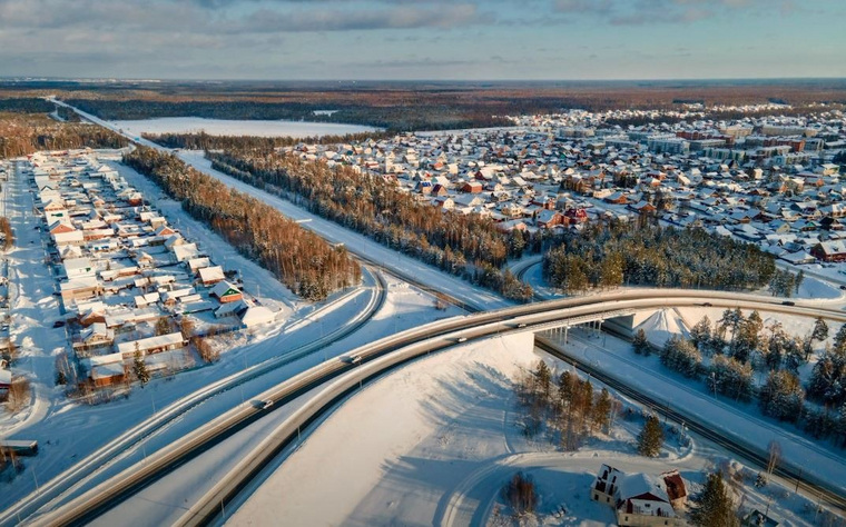 Власти Югорска планируют построить съезд с моста