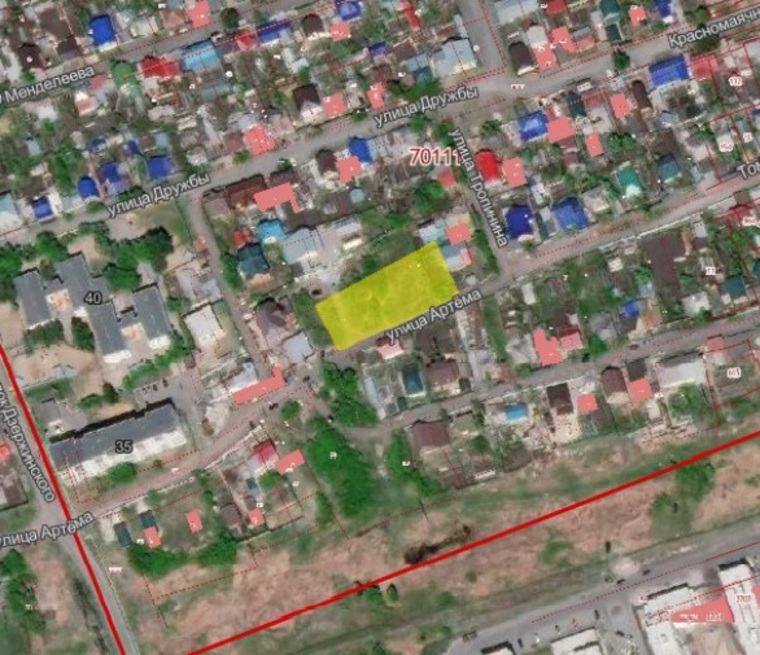 Земельный участок в Западном районе продается за 1 790 000 рублей