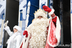 Поезд Деда Мороза прибывает на ЖД вокзал. Екатеринбург , дед мороз, новый год, поезд деда мороза, новогодние праздники