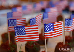День независимости США в Хаятте. Екатеринбург, закуски, канапе, американский флаг, сша