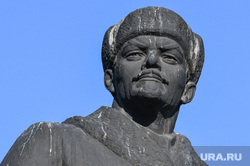 Виды Минусинска. Красноярский край, памятник ленину, ленин владимир