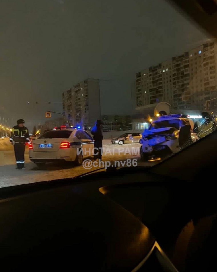 В аварии никто не пострадал