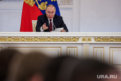 Заседание Госсовета по молодежной политике в Кремле. Москва