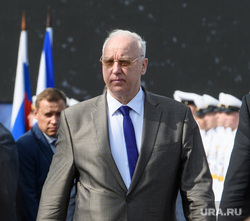 Торжественная церемония празднования Дня ВМФ на Сенатской площади. Санкт-Петербург