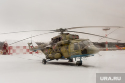 Церемония ввода в эксплуатацию комплекса месторождений Эргинского кластера в Кондинском районе. Ханты-Мансийск  , военный вертолет, ми 8
