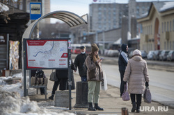 Работа общественного транспорта, Пермь, общественный транспорт, остановка общественного транспорта