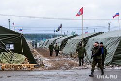 Боевое слаживание мобилизованных на Чебаркульском полигоне ЦВО. Челябинская область, учения, армия, военные, солдаты, оружие, вооружение, война, бойцы, боевые действия, полигон, сво, боевое слаживание