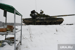 Тренировочный процесс на полигоне Еланский. Свердловская область, военная подготовка, танк, полигон еланский, подготовка военных