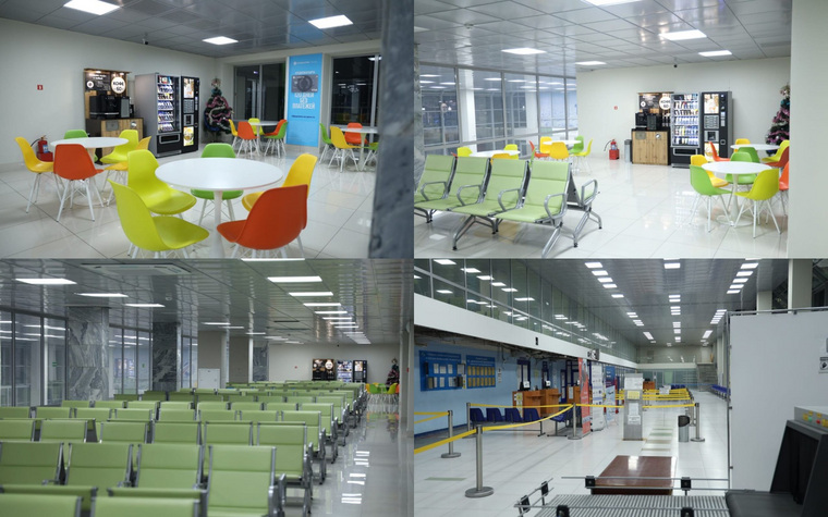 Шумков показал, как выглядит обновленный аэропорт Кургана