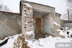 Здание бывшего морга на территории городской больницы №2. Курган