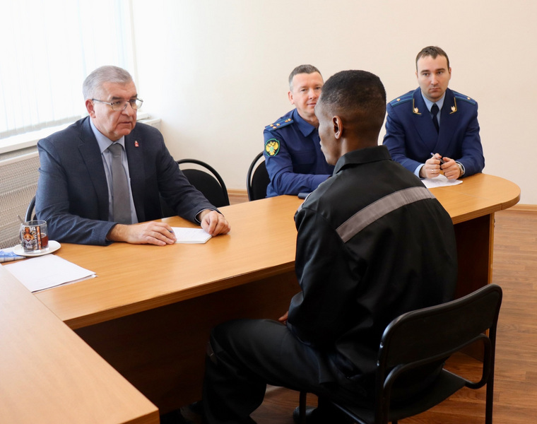 Игорь Сапко провел в ИК-29 встречу с осужденными