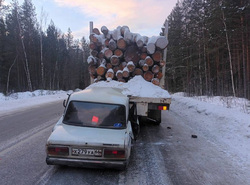 ДТП произошло 14 января на трассе Серов-Североуральск-Ивдель