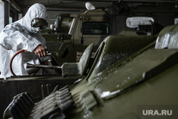 Подготовка военной техники к параду Победы в 32-м военном городке. Екатеринбург, военная техника, покраска, танк т-34, покраска военной техники, подготовка к параду