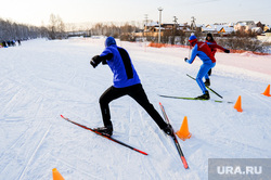 Лыжная трасса и Текслер с Котовой. Челябинск , тренировка, лыжный спорт, лыжники