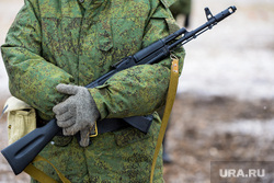 Боевое слаживание мобилизованных на Чебаркульском полигоне ЦВО. Челябинская область, учения, армия, военные, солдаты, оружие, вооружение, война, бойцы, боевые действия, полигон, сво, боевое слаживание