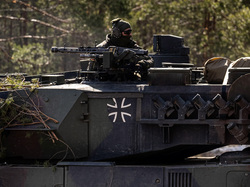 На Украине были замечены немецкие танки Leopard 2, заявил военкор