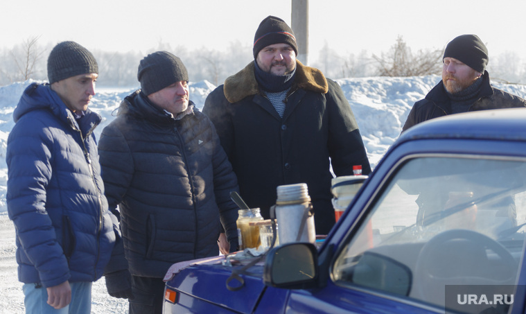 Съемки фильма "Вечная зима" с Александром Робаком. Магнитогорск