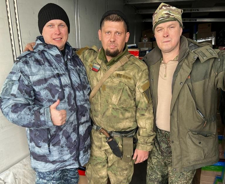 Максим вернулся на побывку с Донбасса
