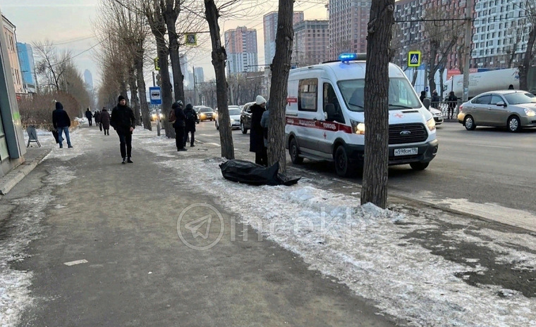 В Екатеринбурге обнаружили труп возле автобусной остановки