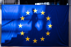 European politicians.  stock, european union, flag, eu, european union, stock