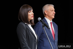 Ирина Текслер на предпремьерном показе фильма «Портной из Бруклина». Магнитогорск, бердников сергей, текслер ирина