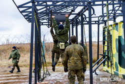 Боевое слаживание мобилизованных на Чебаркульском полигоне ЦВО. Челябинская область, учения, армия, военные, солдаты, оружие, вооружение, война, бойцы, боевые действия, полигон, сво, боевое слаживание