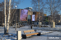 Зимние виды города. Пермь, зима, imall, торговый центр ай мол