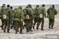 Боевое слаживание мобилизованных на Чебаркульском полигоне ЦВО. Челябинская область, учения, армия, военные, солдаты, оружие, вооружение, война, бойцы, боевые действия, полигон, сво, боевое слаживание